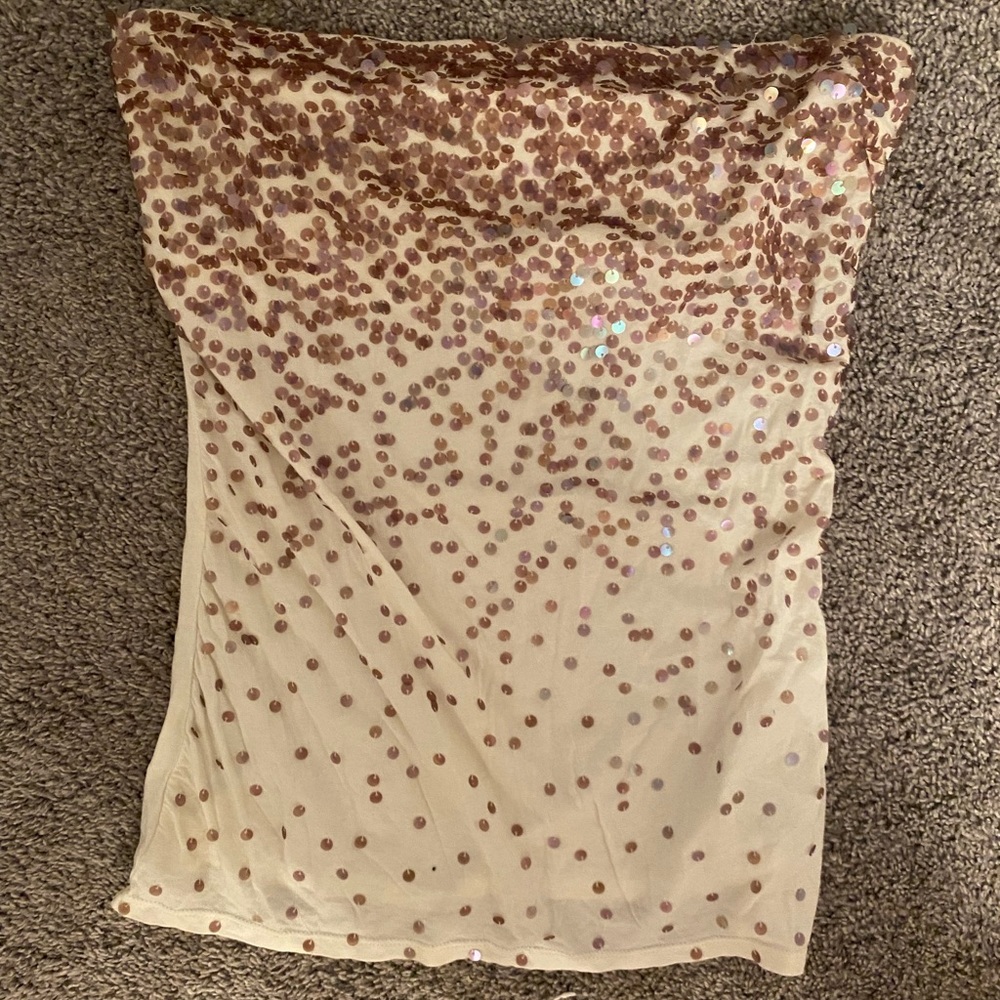 Express sequin tube top​